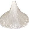 Wedding Detachable Train Long Tutu Maxi Lace Opening Front Skirt