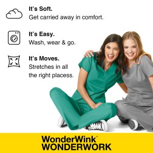 Women's Wonderwork Pull-on Cargo Scrub Skirt