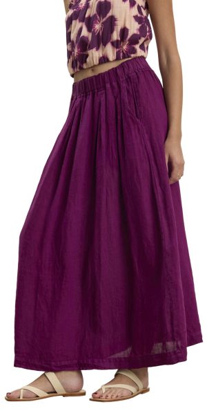 Women's Linda Woven Linen Skirt