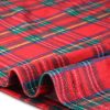 Plus Size Vintage Skirt for Women 2024 A-line Plaid Printed Flare Elastic High Waist Midi Skirts