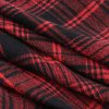 Womens Plaid Skirt Y2k Gothic Clothes High Waisted Irregular Ribbon Puffy Steampunk Mini Skorts