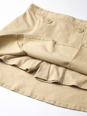 Girls' Button Skirt