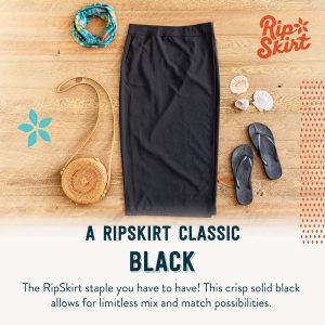 Length 4 - Wrap Skirt for Women - Quick Dry Swim Cover-Up for Beach, Travel with Pocket